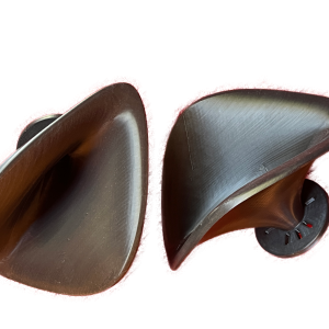 Iwata Horn Hybridbauweise teils faserverstärkt